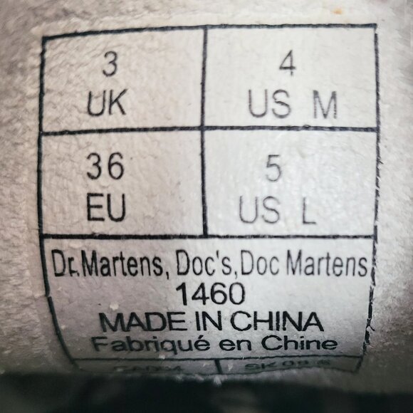 Dr Martens X William Blake Tate Museum Limited Edition 1460 Boots - Size 5W - Picture 11 of 11